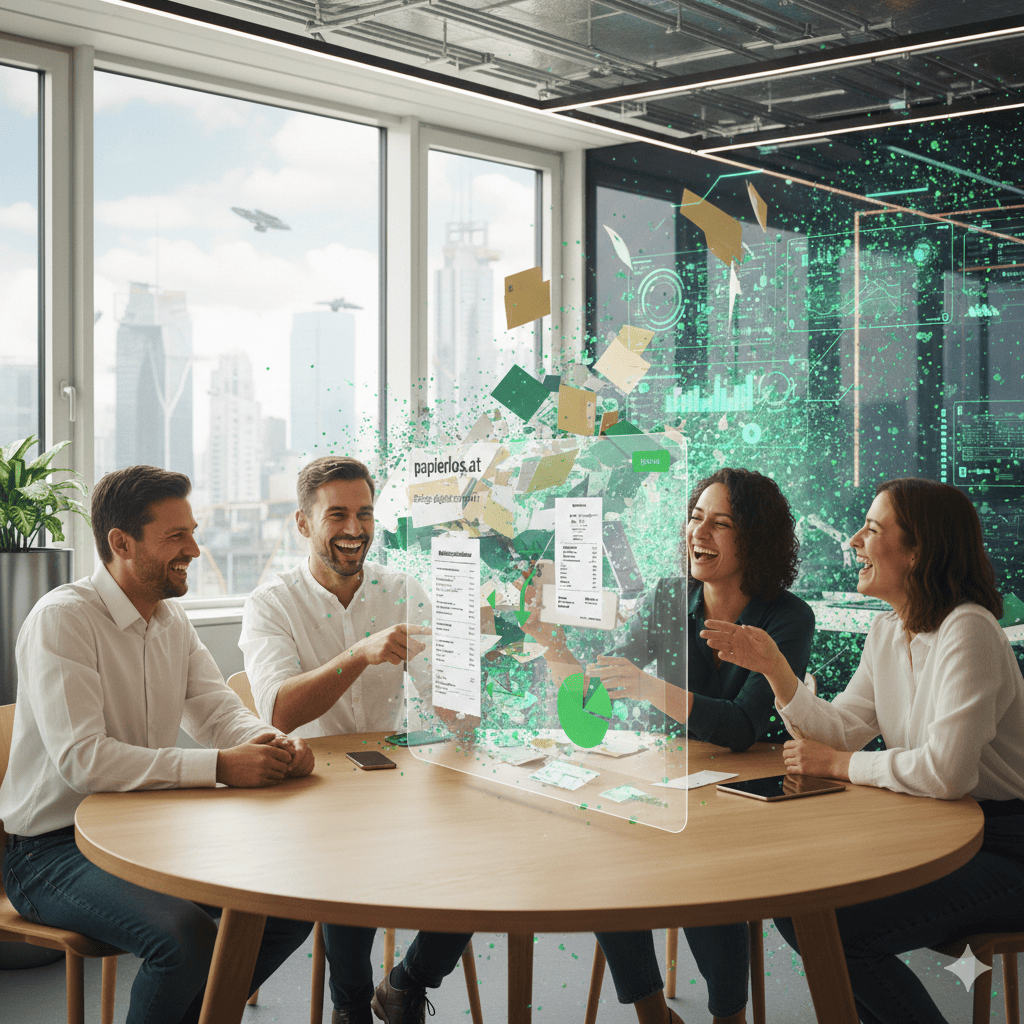 KI-gestützte Buchhaltung im modernen Büro